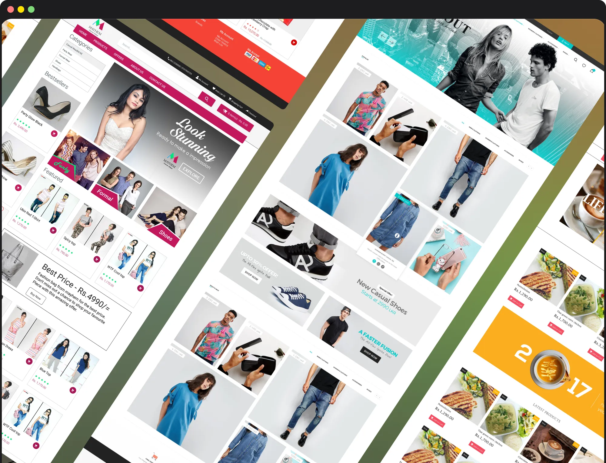 Webxpay ecommerce and payment screens